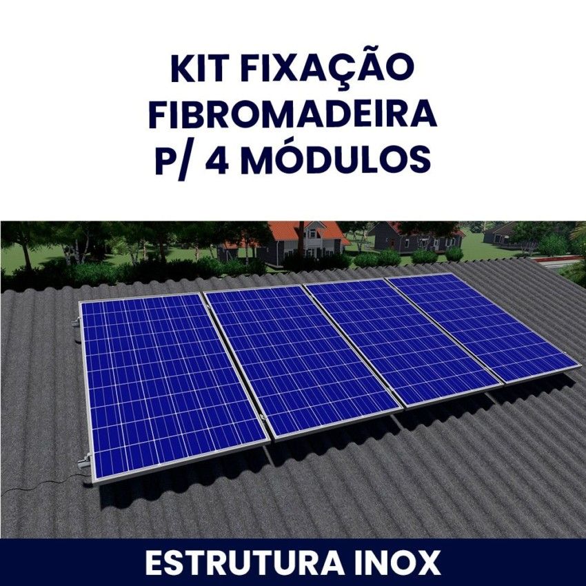 R$ 197,00 -  KIT FIXAÇÃO TELHA FIBROCIMENTO